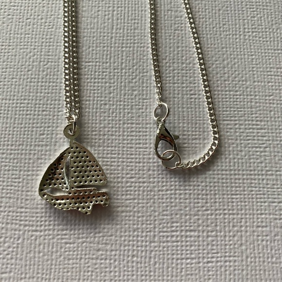 Sailboat Pendant Necklace - Picture 4 of 5